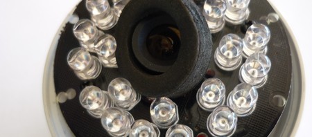 Picture showing replacing the foam ring around the lens